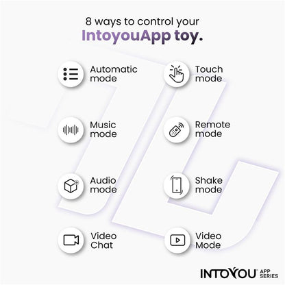 Into You - Bimby -  Vibratore Punto G con Doppia Lingua Tapping e Biting + APP
