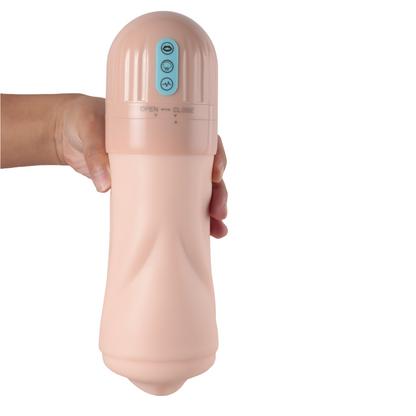 Xise - Suctroker V2 I - Masturbatore Bocca Realistico con Funzione Suzione e Vibrante
