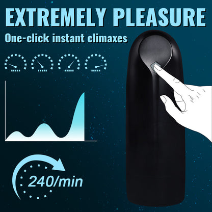 Xise - Masturbatore Vagina con Funzione Suzione e Vibrante
