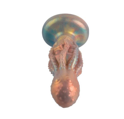 VSC Novelty - Dildo in Silicone Multicolor con Glitter Teschio con Polpo - Devilfish