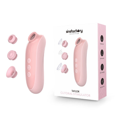 SinsFactory Selection - Succhia Clitoride con Ricambi - Taylor - Rosa