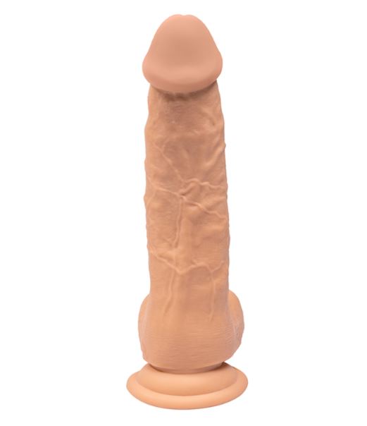 Fantasy Toys - Dildo Vibrante e Leggermente Rotante - 22 cm