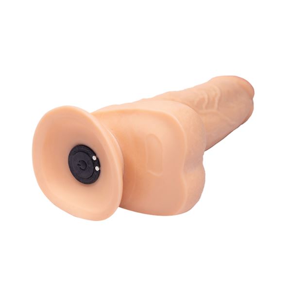 Fantasy Toys - Dildo Vibrante e Leggermente Rotante - 22 cm