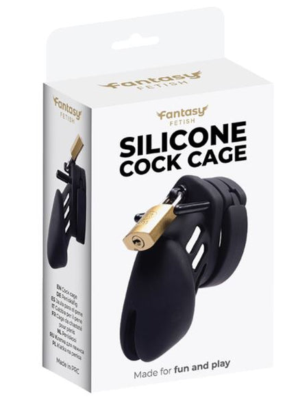 Fantasy Toys - Cintura di Castità in Silicone - Nero
