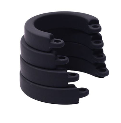 Fantasy Toys - Cintura di Castità in Silicone - Nero