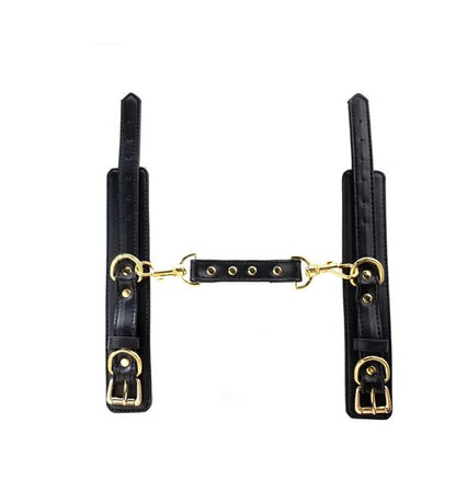 Fantasy Fetish - Manette Luxury Nere con Dettaglio Oro