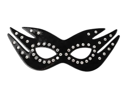 Fantasy Fetish - Maschera per Occhi Sexy in Pelle con Borchie
