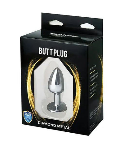 Fantasy Toys - Plug in Alluminio con Gioiello Viola - S