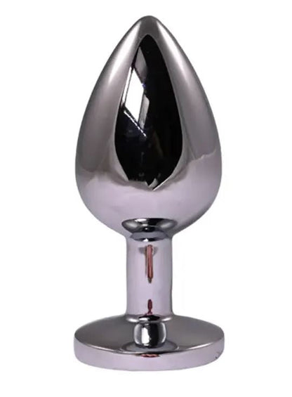 Fantasy Toys - Plug in Alluminio con Gioiello Rosso - S