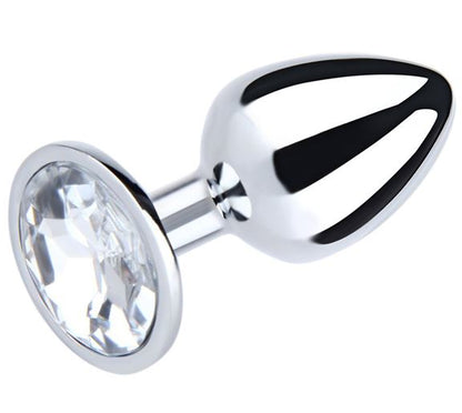 Fantasy Toys - Plug in Alluminio con Gioiello Argento - S