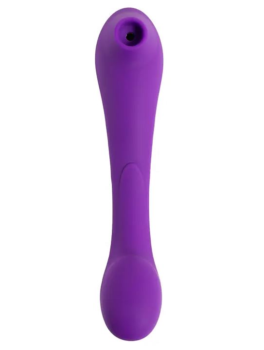Fantasy Toys - Vibratore Doppio - Punto G e Succhia Clitoride - Astraeus