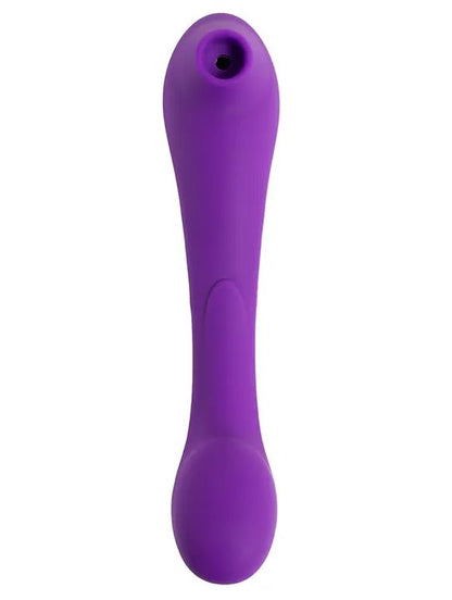 Fantasy Toys - Vibratore Doppio - Punto G e Succhia Clitoride - Astraeus