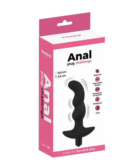 Fantasy Toys - Vibratore Anale Curvo