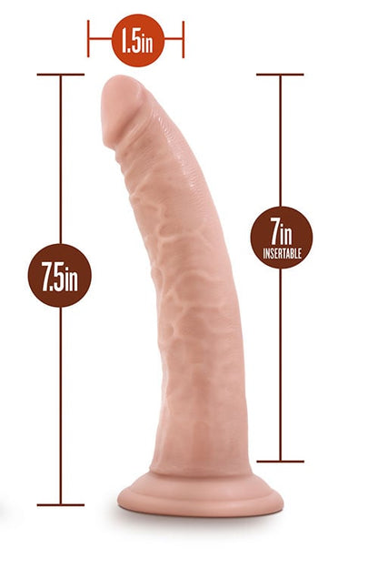 DR. SKIN 7 POLLICI COCK VENTOSA VANIGLIA
