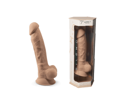 Silexd - Dildo Premium Silicone Mod.1 7'' - Color Carne