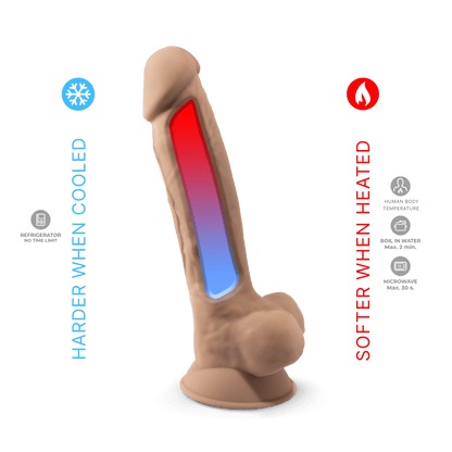 Silexd - Dildo Premium Silicone Mod.1 7'' - Color Carne