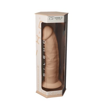 Silexd - Dildo Premium Silicone Mod.2 7,5'' - Color Carne
