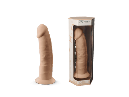 Silexd - Dildo Premium Silicone Mod.2 7,5'' - Color Carne