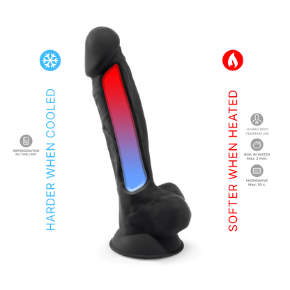 Silexd - Dildo Premium Silicone Mod.1 7'' - Nero
