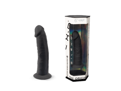 Silexd - Dildo Premium Silicone Mod.2 6'' - Nero