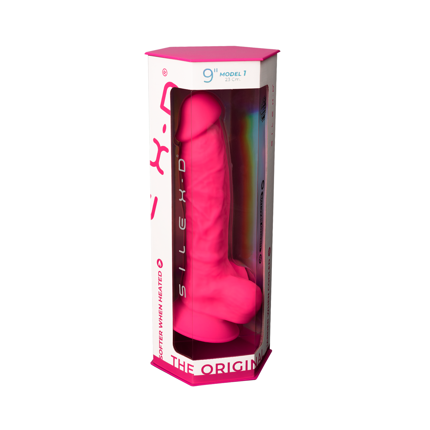 Silexd - Dildo Premium Silicone Mod.1 9'' - Rosa