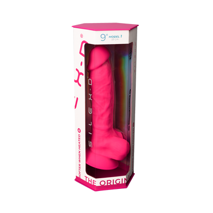 Silexd - Dildo Premium Silicone Mod.1 9'' - Rosa