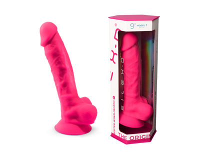 Silexd - Dildo Premium Silicone Mod.1 9'' - Rosa