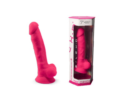 Silexd - Dildo Premium Silicone Mod.1 7'' - Rosa