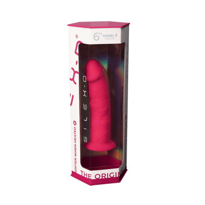 Silexd - Dildo Premium Silicone Mod.2 6" - Rosa