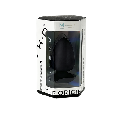 Silexd - Premium Silicone Plug Taglia M - Nero