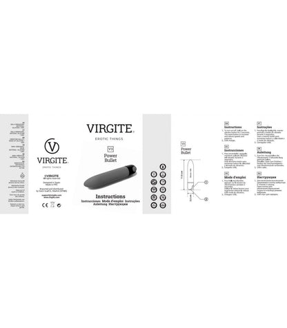 PROIETTILE VIBRANTE V3 BLU