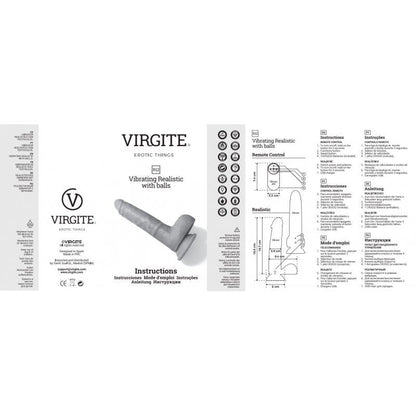 VIBRATORE REALISTICO R12" CARNE 14,4 CM CON TELECOMANDO"