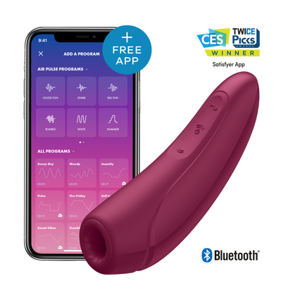 Satisfyer - Curvy 1 + Bordeaux