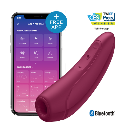 Satisfyer - Curvy 1 + Bordeaux