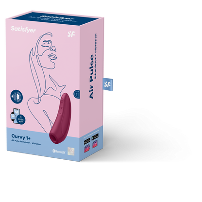 Satisfyer - Curvy 1 + Bordeaux