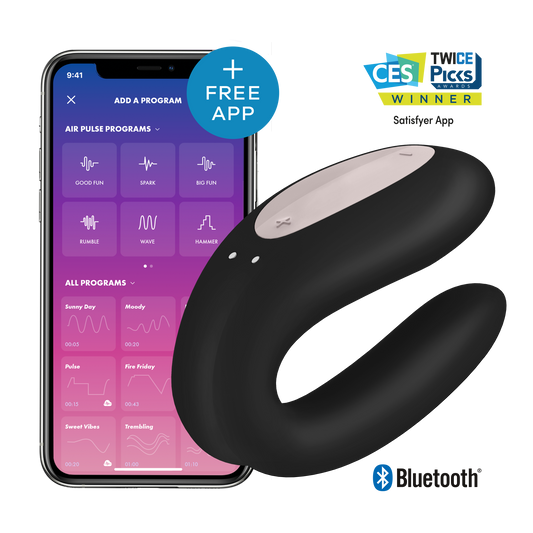 Satisfyer - Double Joy - Nero