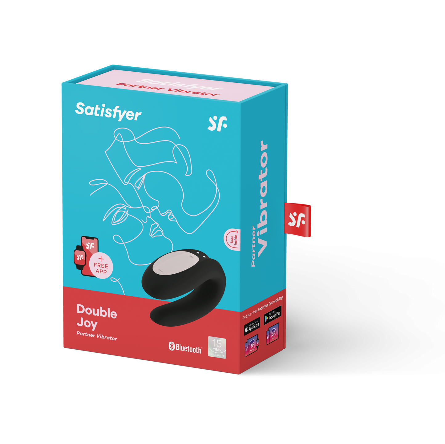 Satisfyer - Double Joy - Nero