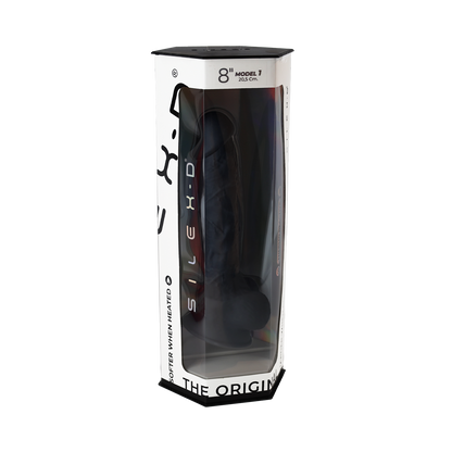 Silexd - Dildo Premium Silicone Mod.1 8'' - Nero