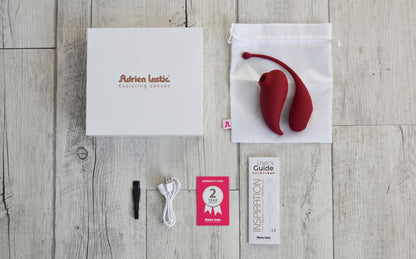 Adrien Lastic - Vibratore App Controlled Inspiration - Bordeaux