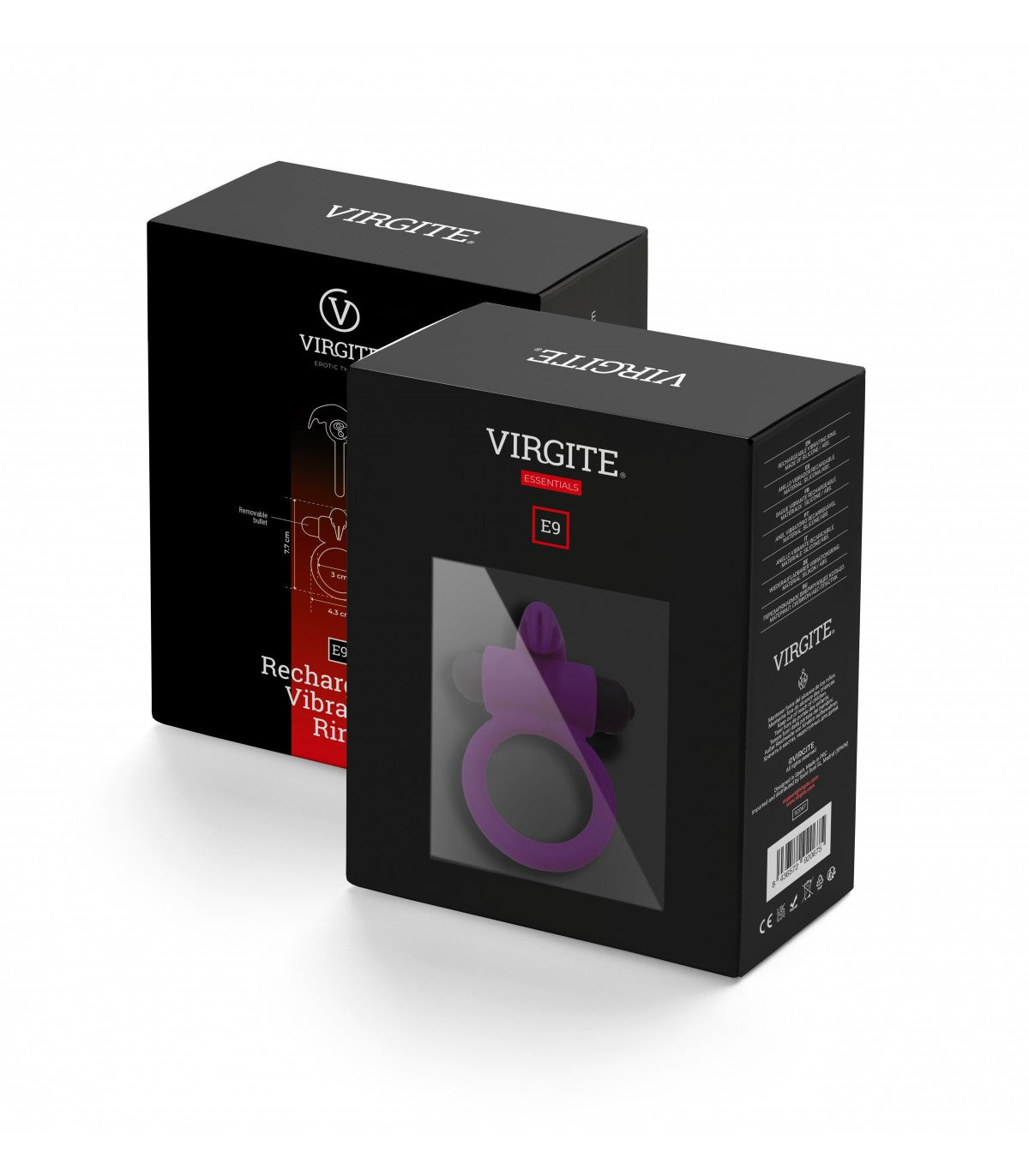 E9 ANELLO VIBRANTE RICARICABILE VIOLA