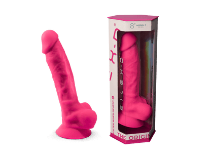 Silexd - Dildo Premium Silicone Mod.1 8'' - Rosa