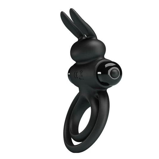 Anello per pene Pretty Love Vibrant 3 Nero