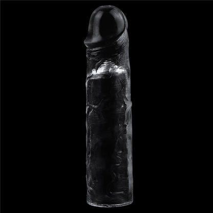 Guaina per pene trasparente impeccabile Aggiungi 2''