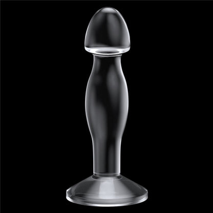 Plug prostatico trasparente impeccabile da 6,5''