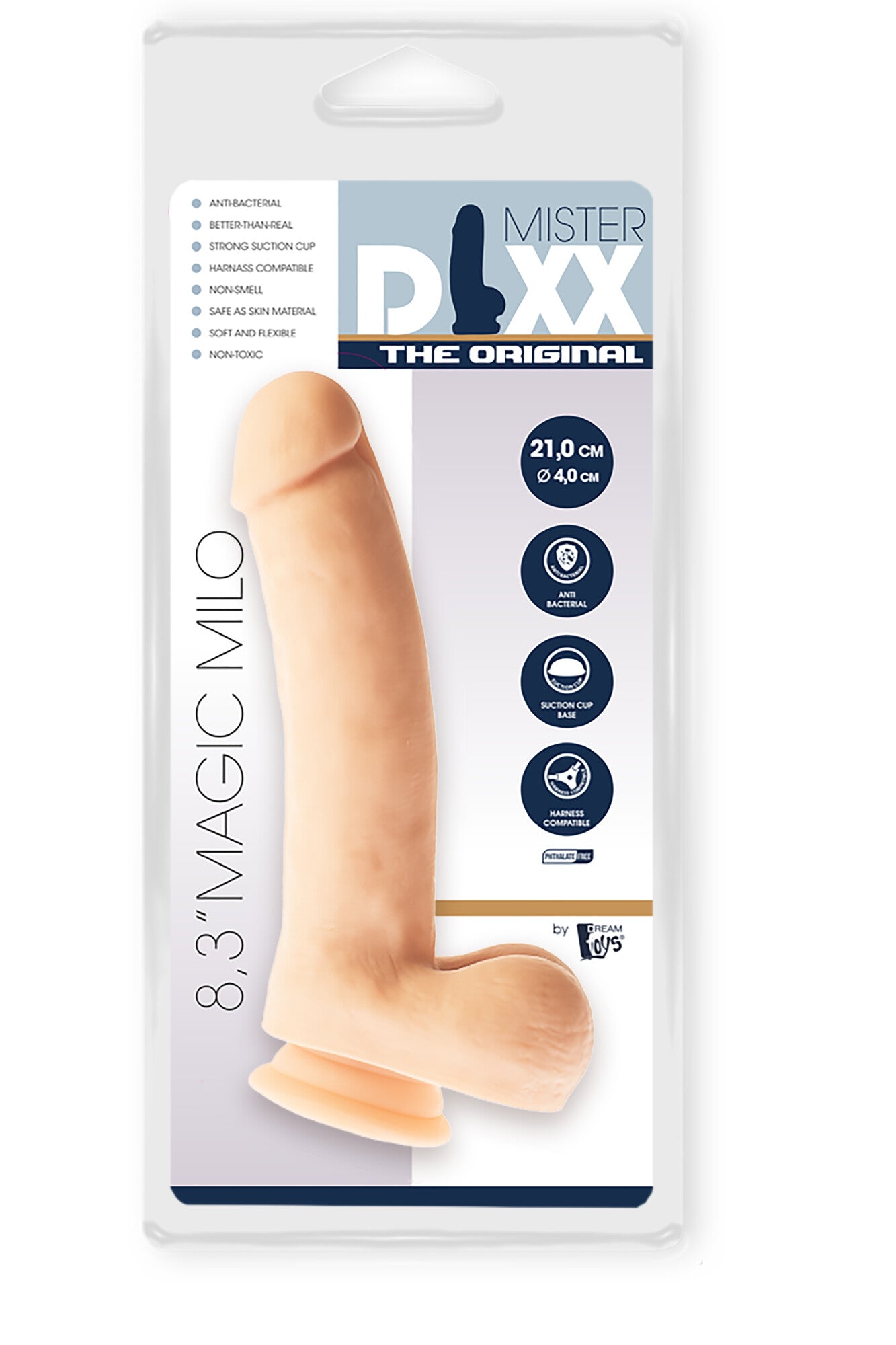 MR. DIXX MAGIC MILO DILDO DA 8,3 POLLICI