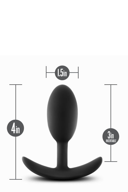 AVVENTURE ANALI PLATINUM VIBRA SLIM PLUG - MEDIO