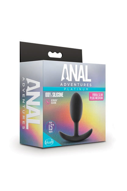 AVVENTURE ANALI PLATINUM VIBRA SLIM PLUG - MEDIO