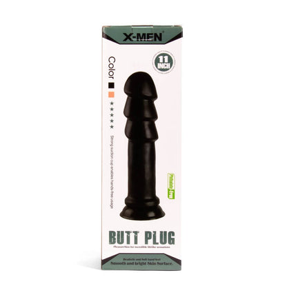 Plug anale X-MEN da 11 pollici nero