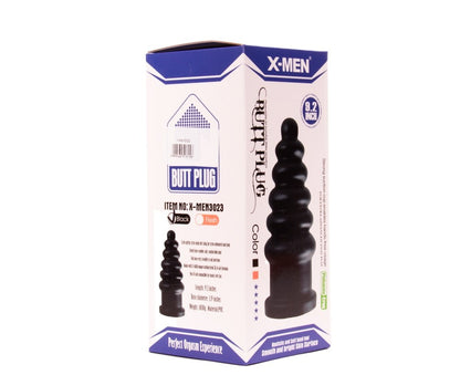 Plug anale X-MEN da 9,2 pollici nero