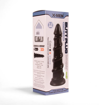 Plug anale X-MEN da 11,8 pollici nero_B0O50_4